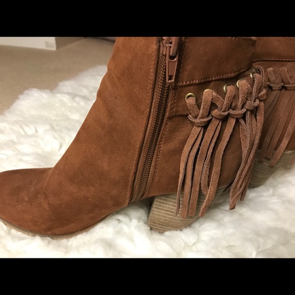 Carlos by Carlos Santa Leather Booties Size 9 - Picture 2 of 5